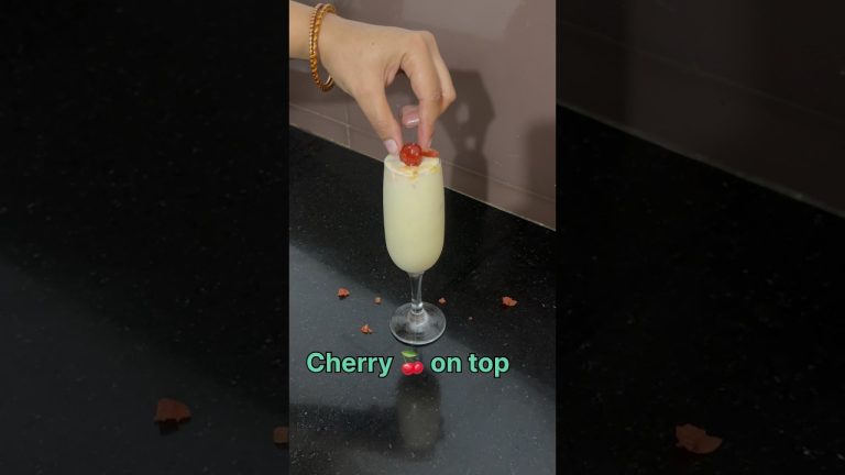 The secret charm of summer: DIY butter scotch shake