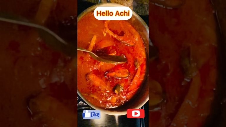 Nellore Chepala Pulusu #food #cooking #ytshorts #trending #usa #viral #fish #fishcurry #seafood