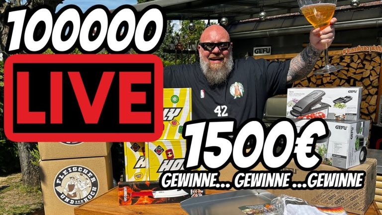 030 BBQ Ziehung 100k Gewinnspiel !