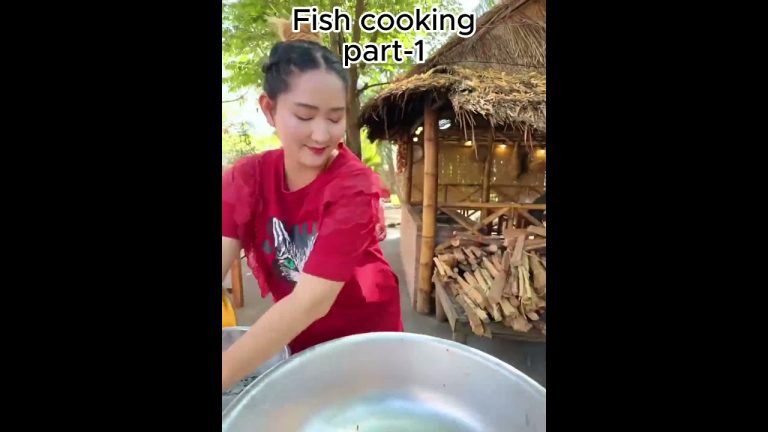 Chinese fish cooking // part-1// #recipes #cooking #chinesefood #trending #viral #shorts #dj  #food