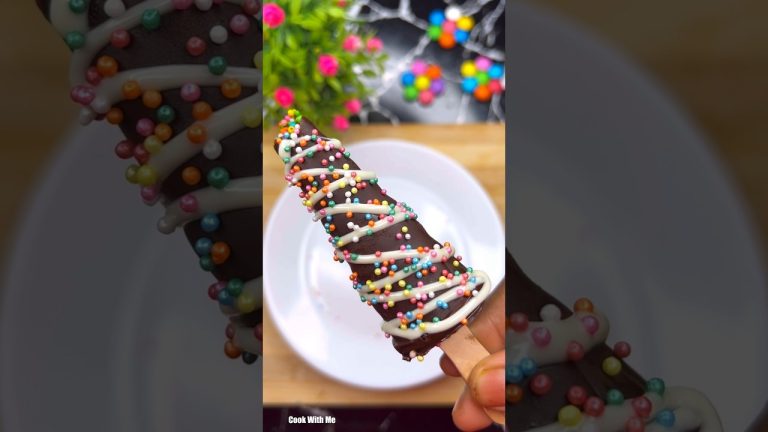 Mommmmmmm Ke Liye Banayi Chocolate Ice Cream | Easy Recipe | #chocolate #shortsviral #shortfeed