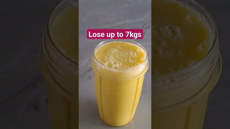 THE BEST  SMOOTHIE FOR WEIGHT LOSS AT HOME #burnbellyfatfast #smoothierecipes #shorts #smoothie