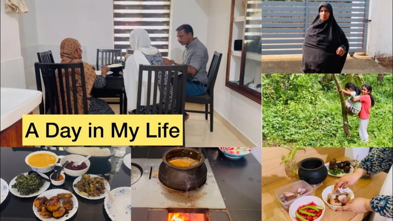 ഉമ്മാന്റെകൂടെ ഒരു ദിവസം /Nadan Lunch/Fish Curry/jamshi recipes