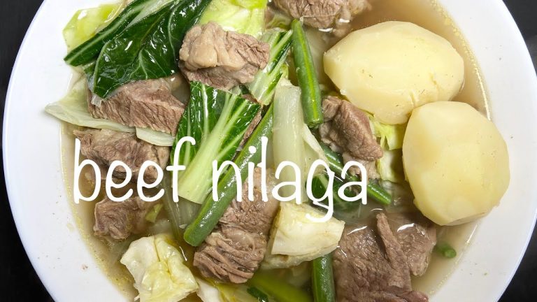 HOW TO COOK BEEF NILAGA | NILAGANG BAKA