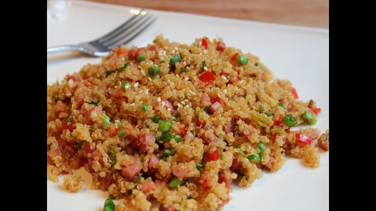 Pork-Fried Quinoa – Low-Fat Pork-Fried Rice Recipe with Quinoa
