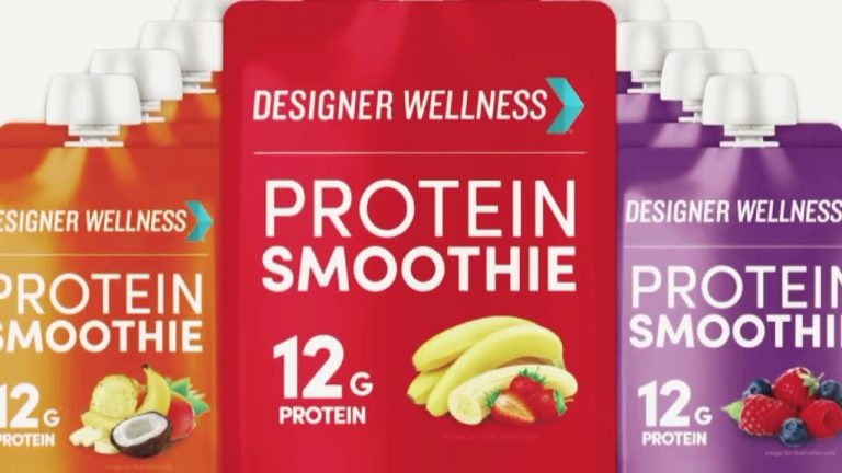 Designer Wellness Protein Smoothie with Real Fruit