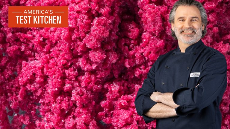 Easy 4-Ingredient Refreshing Berry Granita