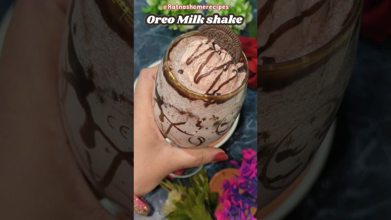 Oreo Milk Shake।Yummyoreomilkshake #shorts #viral #trending #viralmilkshake