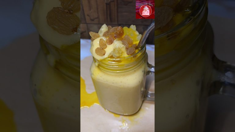 🥭Mango Raisin Milkshake #shorts