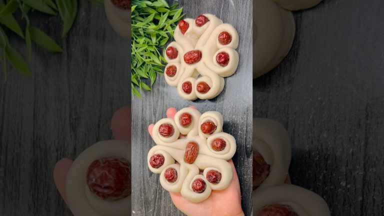 Beautiful Satisfying & creative pastry recipe.Bread,buns shapes! 🙏Please rate 1-10🫶#viralvideo