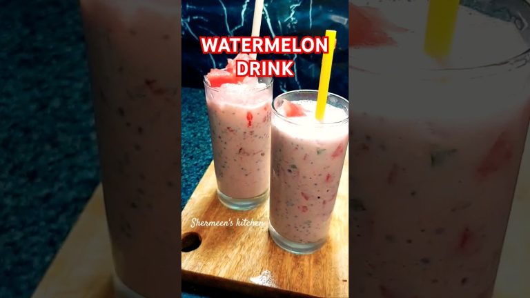 Mohabbat ka Sharbat – Healthy Watermelon summer Special Drink | Mohabbat sharbat #shorts #viral