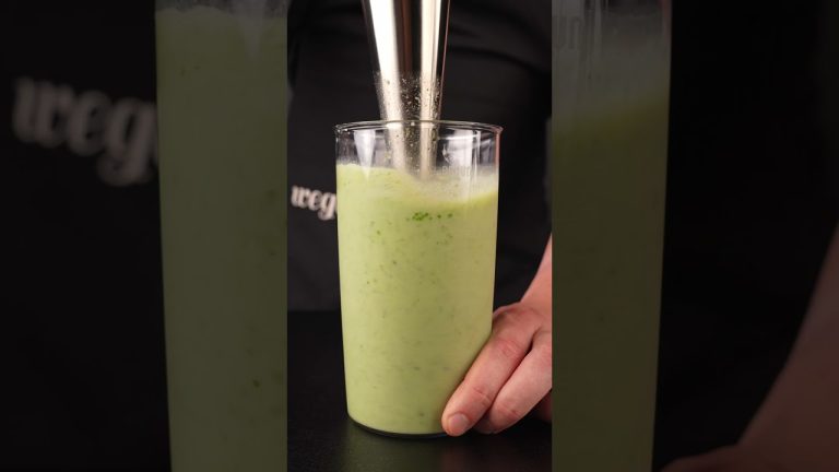 Chocolate Mint Smoothie #asmr