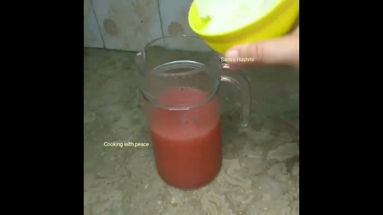 Strawberry juice ghr bnaen |Summer Drink|Frozen Strawberry juice |گرمیوں کا بہترین مشروب |سٹرابیری