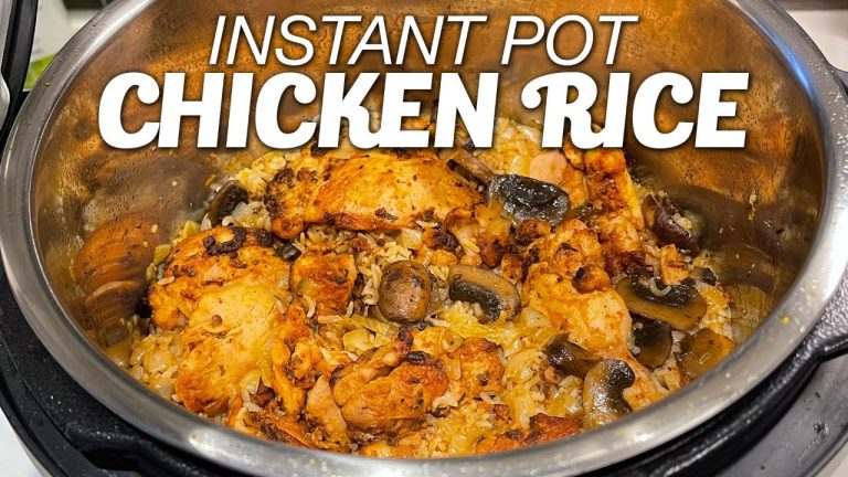 One “pot” chicken and rice – Pressure Cooking 101
