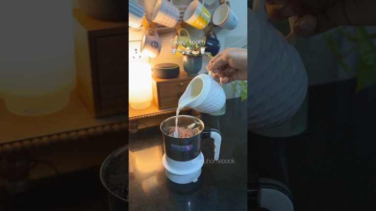 High protein dessert 🍨 Chocolate mousse #healthydessert