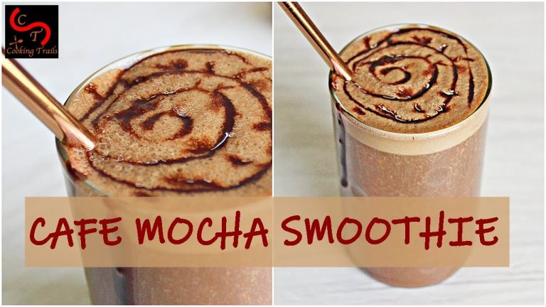 Coffee Mocha Smoothie | Coffee Mocha Shake Recipe | Healthy Smoothy