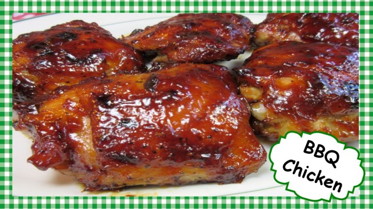 How to Make Easy BBQ Chicken in the Oven ~ Basic Barbecue Chicken Recipe