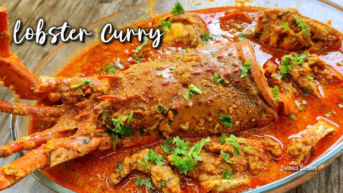 Lobster Recipes | Delicious Lobster Curry with Coconut Milk | King Size Lobster Recipe | शेवंड रस्सा