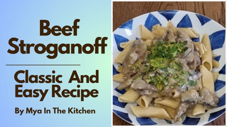 30-Minute Beef Stroganoff Recipe #beefstroganoff  #easyrecipe #asmr #highprotein #beef #cookwithme