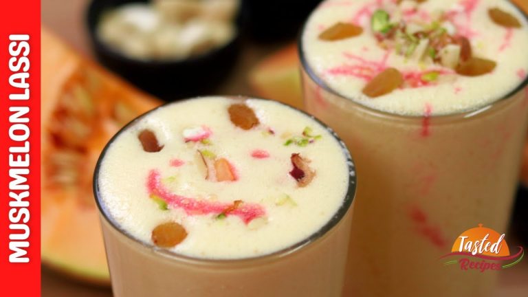 Muskmelon Lassi Recipe | Muskmelon Smoothie