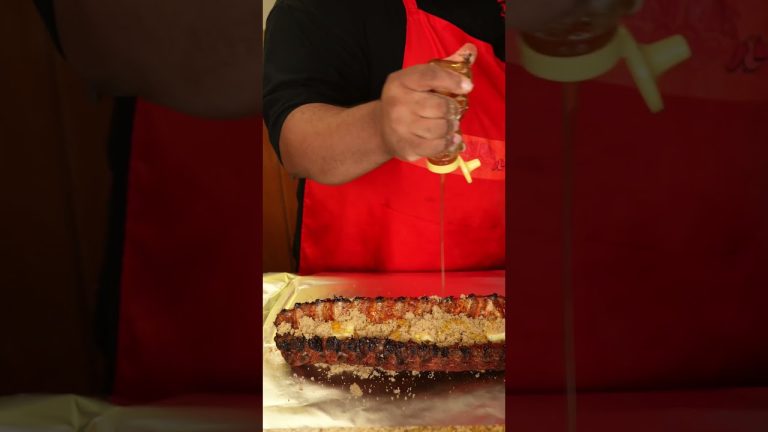 The most flavorful Oven Baked BBQ Ribs EVER ! #shorts #recipe