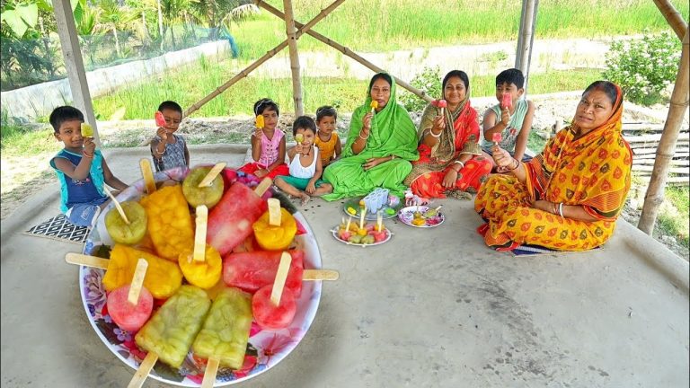 গ্যাস, চুলা কোনোটাই জ্বালানোর দরকার নেই খুব সহজে বাড়িতেই আইসক্রিম তৈরী করুন || icecream recipe