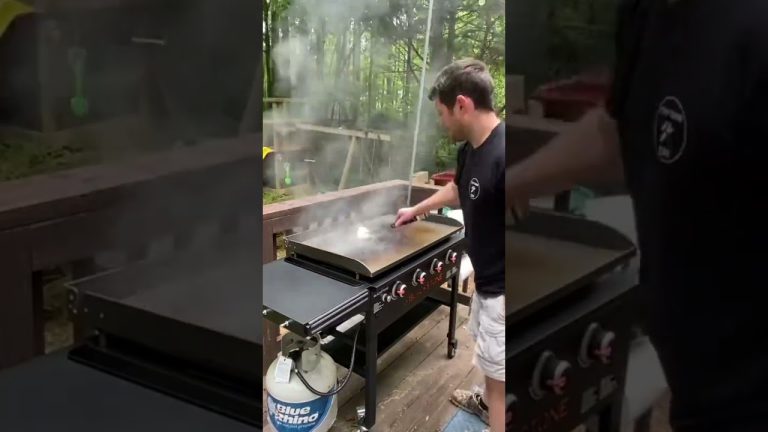 How to Season Your Blackstone Grill.