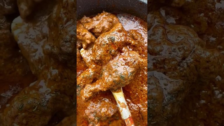 Love Day❤️Ka Murgh🍗: Recipe in Description #shorts #youtubeshorts #chickencurry #chickenkorma