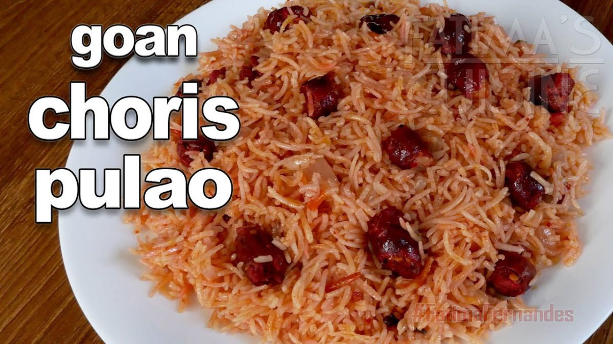 Goan Sausage Pulao Recipe | Goan Choris Pulao Recipe | Goan Pork Recipes