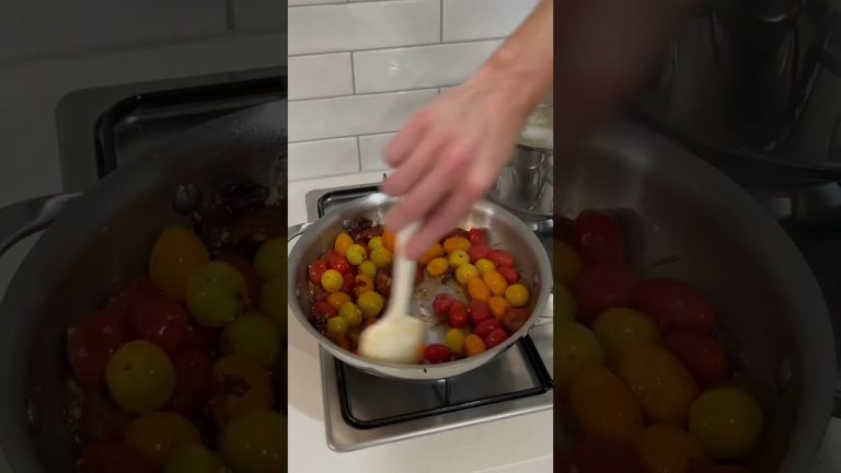 15 Minute Cherry Tomato Pasta