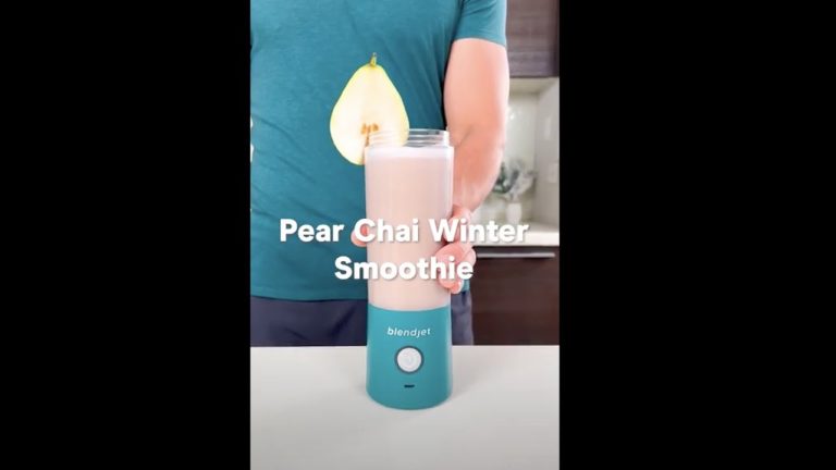 Pear Chai Winter Smoothie BlendJet Recipe