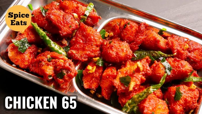RESTAURANT STYLE CHICKEN 65 | EASY CHICKEN 65 RECIPE | CHICKEN 65