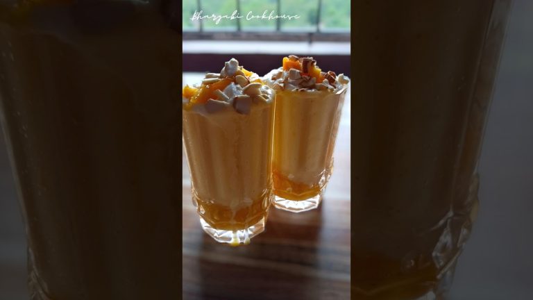 Mango Smoothie Recipe #smoothie #mango #shorts #recipe