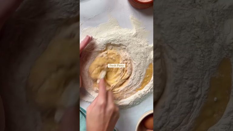 This Fresh Pasta Recipe Will Make Your Evenings Unforgettable – Learn How! #shorts