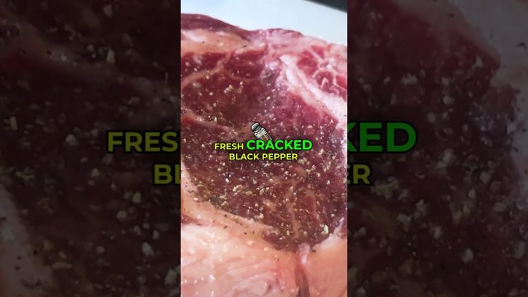 HOW TO COOK PERFECT RIBEYE STEAK #ribeyesteak #cookingtutorial #chef