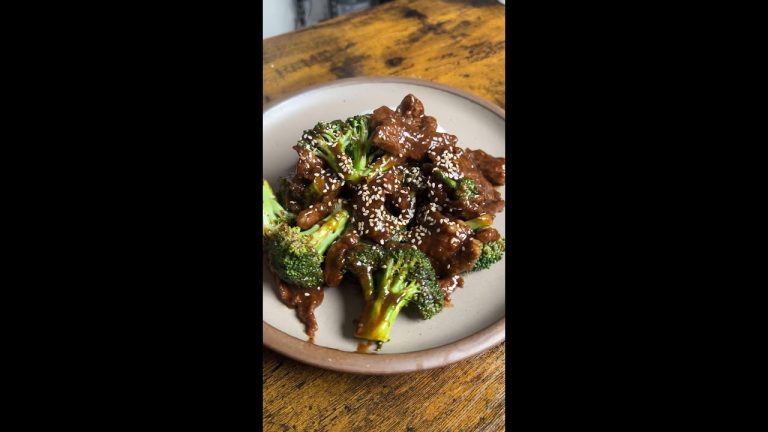 10-Minute Beef and Broccoli