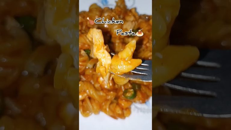 How To Make Easy Chicken Pasta | #youtubeshorts #viralshorts #cooking #food #recipe #ytshorts
