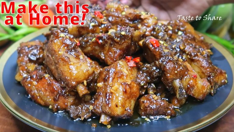 Tasty! SECRET to a Delicious Pork RIBS recipe that melts in your mouth 💯 SIMPLE WAY to COOK Pork rib