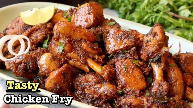 1kg చికెన్ ఫ్రై 👉 నోటికి రుచిగా అదిరిపోయేలా చేయాలంటే ఇలా మసాలా పెట్టి చేయండి😋 Chicken Fry In Telugu