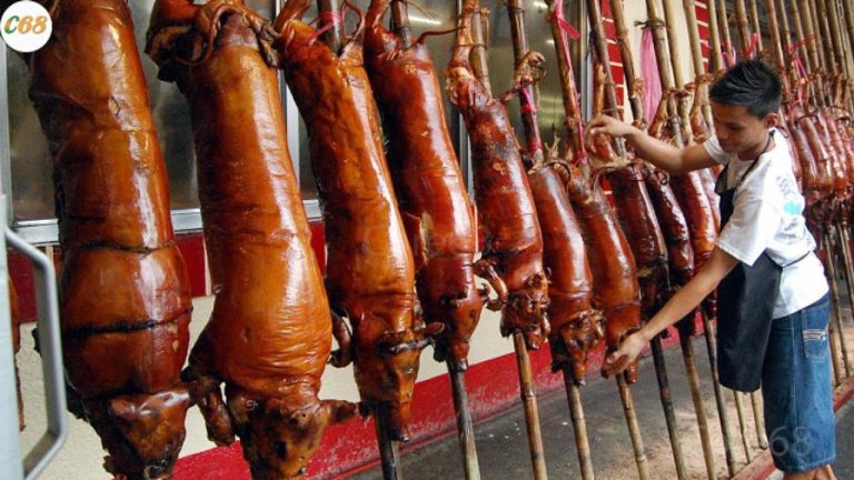 Amazing Street Food – 20 Roast Pigs Sold Out a Day, Crispiest and Most Delicious Grilled Pork Recipe