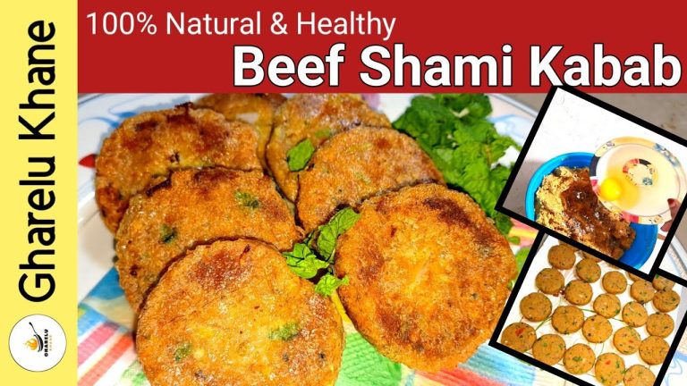 Beef Shami Kabab Recipe | Perfect & Real Shami Kabab Without Chopper @BaBaFoodRRC