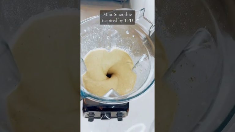 Mint Smoothie Recipe Inspired by Taylor Swift