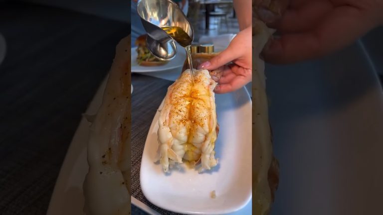 Butter Poached King Crap Legs #food #seafood #vegas