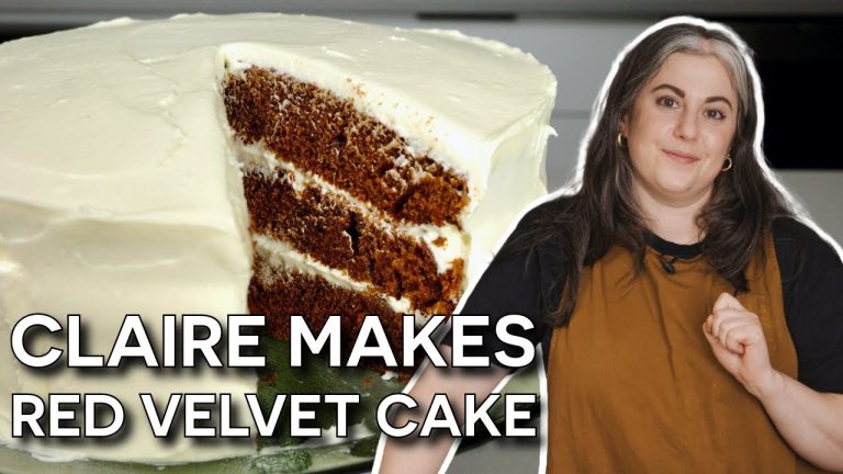 Homemade Red Velvet Cake Recipe with Claire Saffitz | Dessert Person