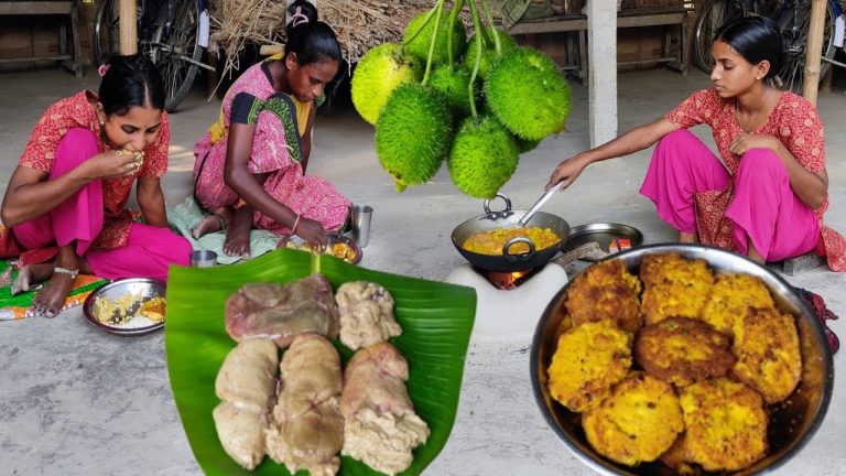 How santali tribe girl cooking Fish egg recipe with fresh KAKROL in village | Rural Life India