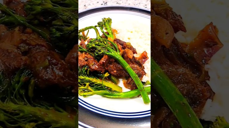 Did it better than #pandaexpress #grassfedbeef #broccoli. #soyfree #sauce #delicious #foos