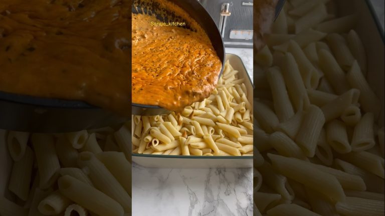 Receta e Makaronave më të mira që do provonii!🥰 #gatime #receta #pasta #makarona #makarna #shorts