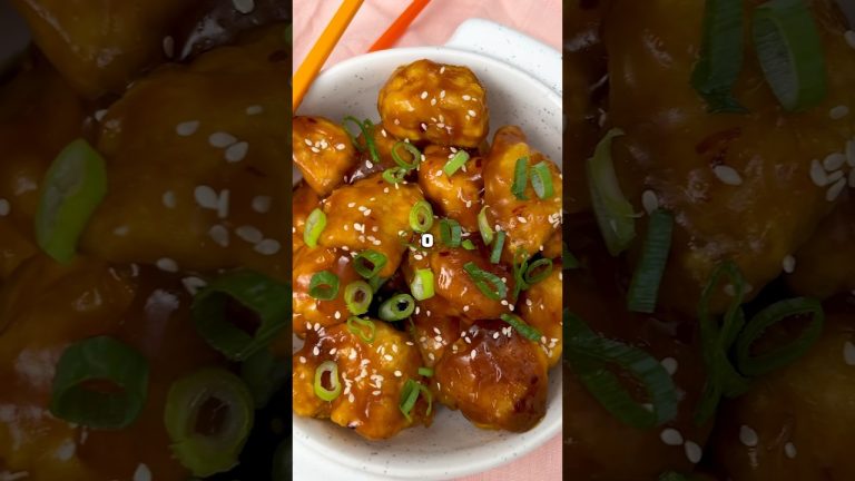 Air Fryer Crispy Orange Chicken 😍 Air Fryer Alphabet – O is for Orange 🍊 #airfryer #glutenfree