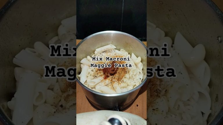 MIX MACARONI MAGGIE PASTA || KSD 70 || #youtube #shorts #youtubeshorts #music