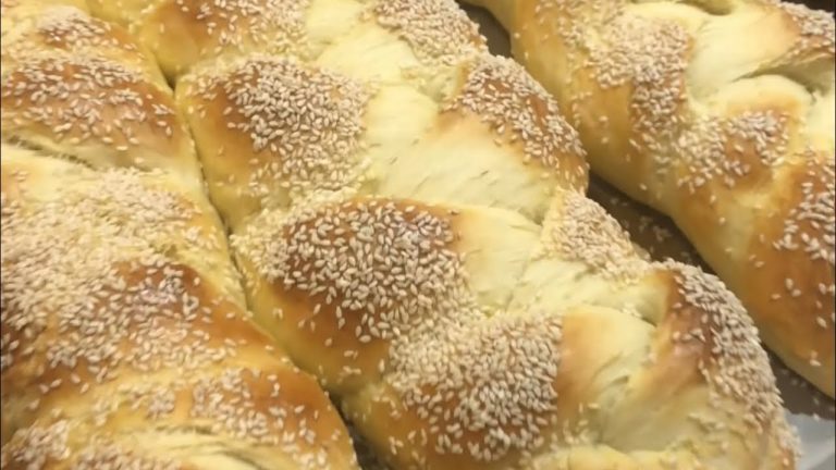 How to make Sweet Bread Recipe called Tsoureki!